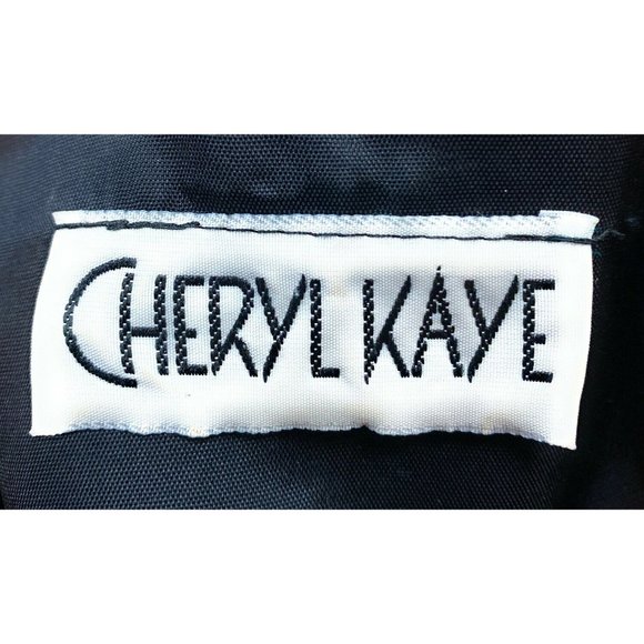 Vintage Cheryl Kaye 2 Piece Skirt Suit Sequin - Picture 9 of 10